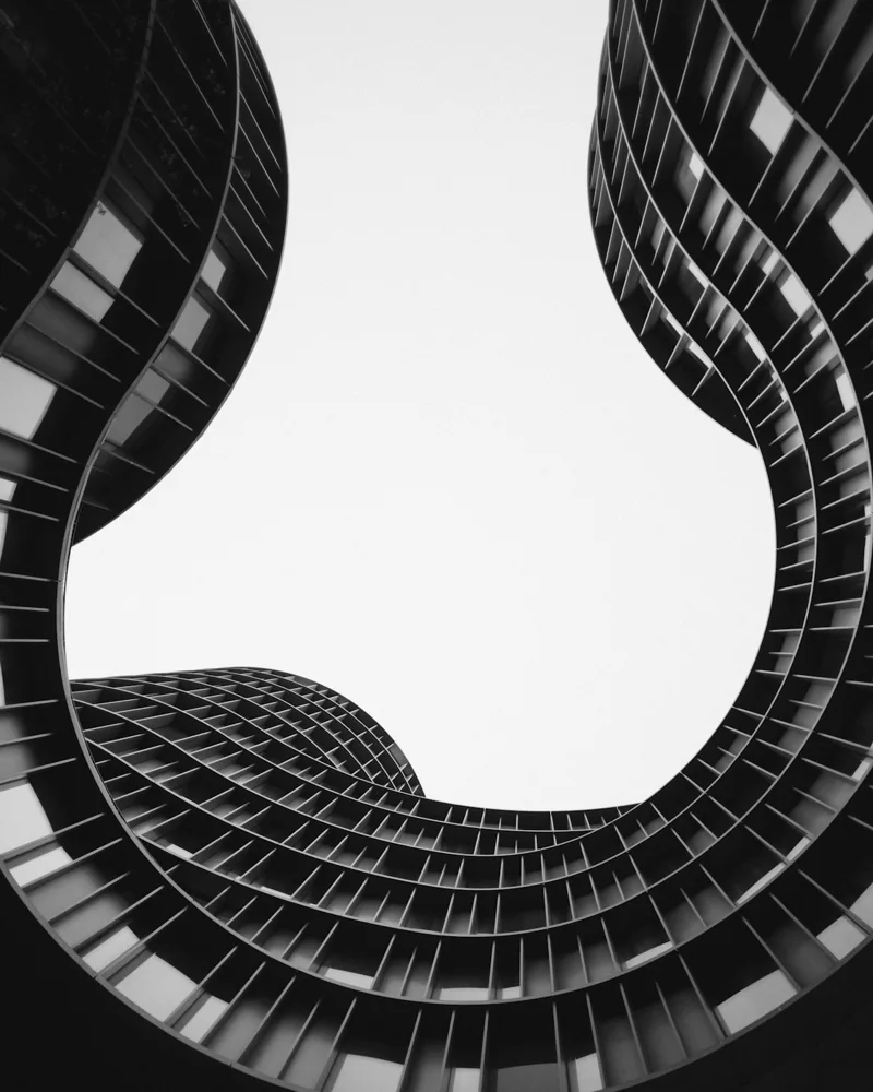 Detalle de arquitectura contemporánea